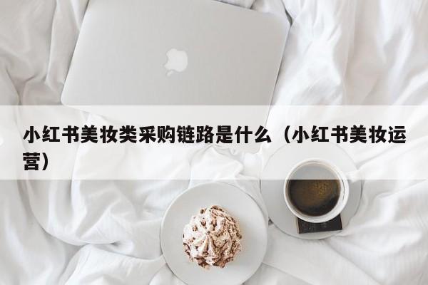 小红书美妆类采购链路是什么（小红书美妆运营）