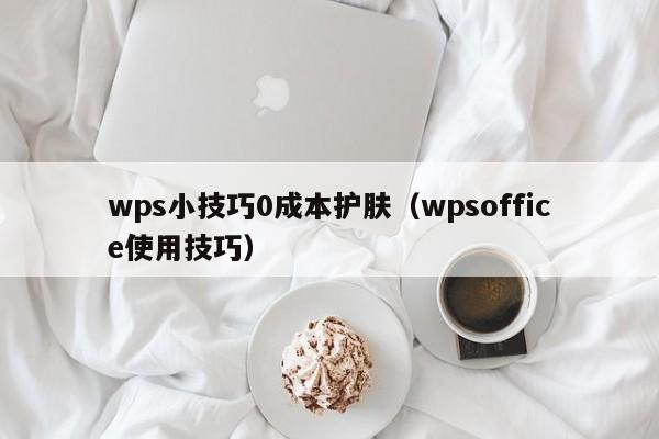 wps小技巧0成本护肤(wpsoffice使用技巧)