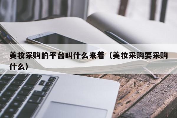 美妆采购的平台叫什么来着（美妆采购要采购什么）