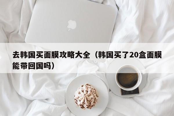 去韩国买面膜攻略大全（韩国买了20盒面膜能带回国吗）