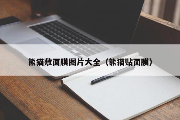 熊猫敷面膜图片大全（熊猫贴面膜）